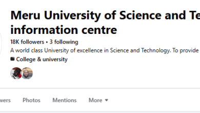 MERU UNIVERSITY - COURSES, FEES & PROSPECTUS FOR 2026/ 2027