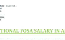 Mwalimu National Sacco FOSA Salary Advance Application Form {Free Download}
