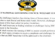 Official Kuppet BBF Guidelines For All Branches