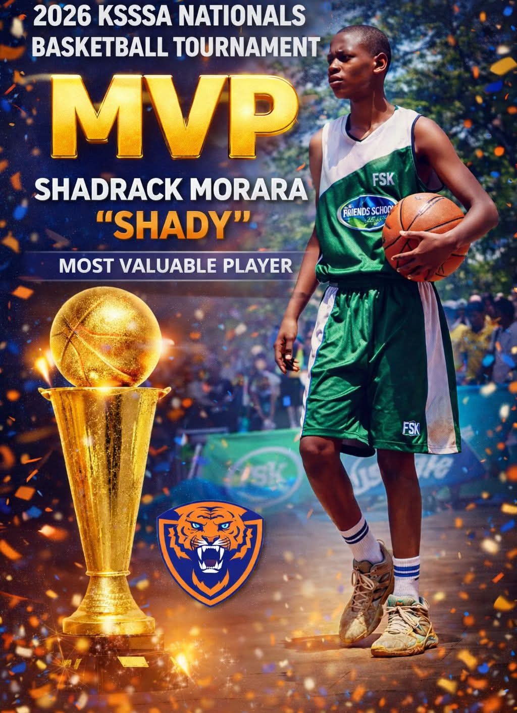FS Kamusinga's Basketball Player: Shadrack Omariba Morara