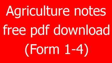 Agriculture notes free pdf download (Form 1-4) 1 agriculture notes free pdf download form 1 4 16916 85687