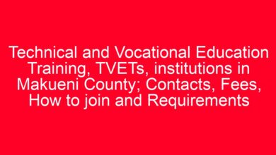 Technical and Vocational Education Training, TVETs, institutions in Makueni County; Contacts, Fees, How to join and Requirements 20 aitm title 1367 1780801477