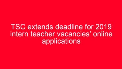 TSC extends deadline for 2019 intern teacher vacancies' online applications 32 aitm title 1682 1780801500