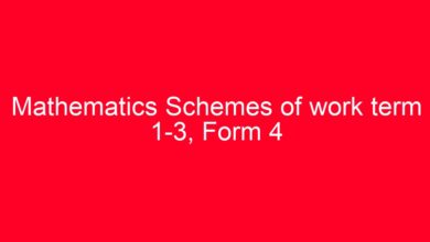 Mathematics Schemes of work term 1-3, Form 4 13 aitm title 24236 1780801758