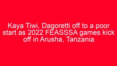 Kaya Tiwi, Dagoretti off to a poor start as 2022 FEASSSA games kick off in Arusha, Tanzania 11 aitm title 38628 1780801778