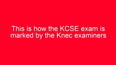 This is how the KCSE exam is marked by the Knec examiners 27 aitm title 4023 1780801550