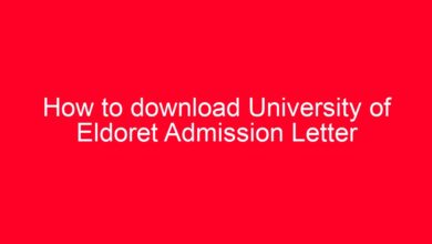 How to download University of Eldoret Admission Letter 5 aitm title 638337 1780801832