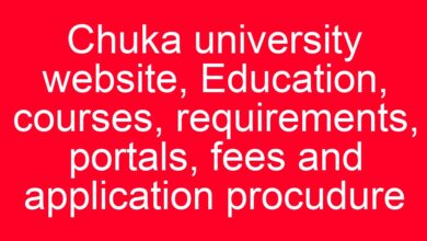 Chuka university website, Education, courses, requirements, portals, fees and application procudure 6 aitm title 808 1780800904