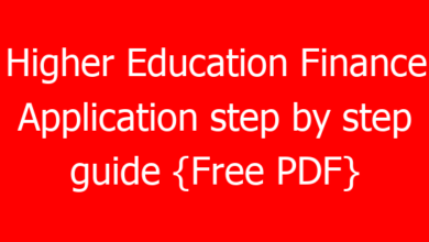 Higher Education Finance Application step by step guide {Free PDF} 17 higher education finance application step by step guide free pdf 771853 e7eca