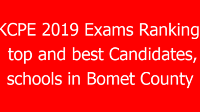 KCPE 2019 Exams Ranking; top and best Candidates, schools in Bomet County 34 kcpe 2019 exams ranking top and best candidates schools in bomet county 3242 71104