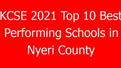 KCSE 2021 Top 10 Best Performing Schools in Nyeri County 2 kcse 2021 top 10 best performing schools in nyeri county 15769 c9a59