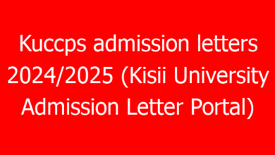 Kuccps admission letters 2024/2025 (Kisii University Admission Letter Portal) 41 kuccps admission letters 2024 2025 kisii university admission letter portal 18794 b397b
