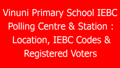 Vinuni Primary School IEBC Polling Centre & Station : Location, IEBC Codes & Registered Voters 7 vinuni primary school iebc polling centre station location iebc codes registered voters 790654 dce99