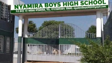 List of C2 Schools in Nyamira County (MOE Senior School Clusters) 7 The main entrance at Nyamira Boys Senior School.